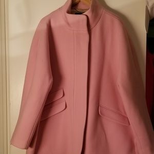 J. Crew Cocoon Coat in Italian Stadium Cloth Wool